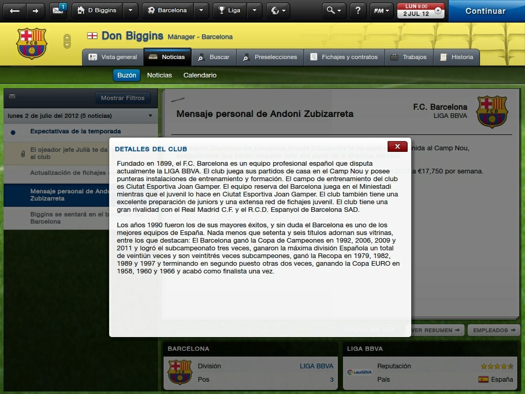 Football Manager 2013 - Imagen 7